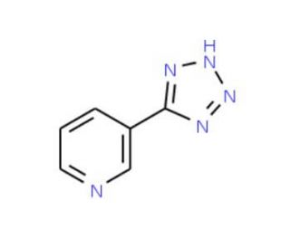 5-(3-Pyridyl)-1H-tetrazole (CAS 3250-74-6) - chemical structure image
