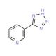 5-(3-Pyridyl)-1H-tetrazole (CAS 3250-74-6) - chemical structure image