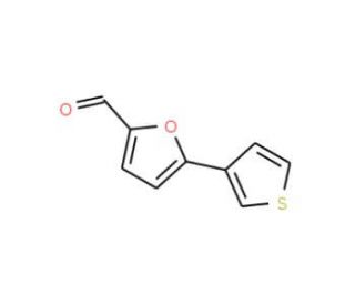 5-(3-Thienyl)-2-furaldehyde - chemical structure image