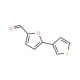 5-(3-Thienyl)-2-furaldehyde - chemical structure image