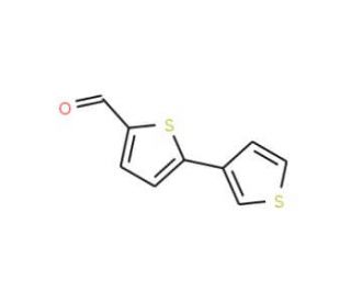 5-(3-Thienyl)-2-thiophenecarbaldehyde - chemical structure image