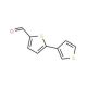 5-(3-Thienyl)-2-thiophenecarbaldehyde - chemical structure image