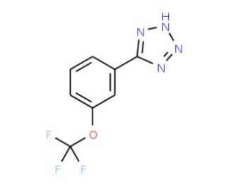 5-[3-(Trifluoromethoxy)phenyl]-1H-tetrazole (CAS 216144-09-1) - chemical structure image