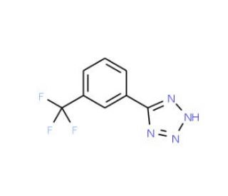 5-[3-(Trifluoromethyl)phenyl]-1H-tetrazole (CAS 92712-48-6) - chemical structure image