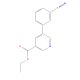 5-(3′-Cyanophenyl)-pyridine-3-carboxylate, ethyl ester (CAS 864685-41-6) - chemical structure image
