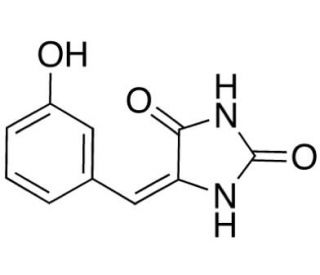 5-(3&prime;-Hydroxybenzylidene)hydantoin (CAS 91426-39-0) - chemical structure image