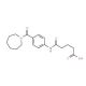 5-[4-(1-Azepanylcarbonyl)anilino]-5-oxopentanoic acid - chemical structure image