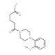 5-[4-(2-Methoxyphenyl)-piperazin-1-yl]-5-oxo-pentanoic acid (CAS 331274-58-9) - chemical structure image