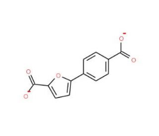 5-(4-acetylphenyl)-2-furoic acid (CAS 52938-95-1) - chemical structure image