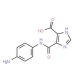5-(4-Amino-phenylcarbamoyl)-3H-imidazole-4-carboxylic acid (CAS 436688-52-7) - chemical structure image