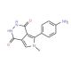 5-(4-aminophenyl)-6-methyl-2,3-dihydro-1H-pyrrolo[3,4-d]pyridazine-1,4(6H)-dione - chemical structure image