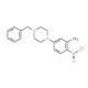 5-(4-Benzylpiperazino)-2-nitroaniline (CAS 23470-43-1) - chemical structure image