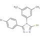 5-(4-Bromo-phenyl)-4-(3,5-dimethyl-phenyl)-4H-[1,2,4]triazole-3-thiol - chemical structure image
