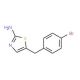 5-(4-bromobenzyl)-1,3-thiazol-2-amine - chemical structure image