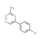 5-(4-bromophenyl)-1,2,4-triazin-3-amine (CAS 65943-30-8) - chemical structure image