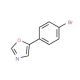 5-(4-Bromophenyl)-1,3-oxazole (CAS 72571-06-3) - chemical structure image