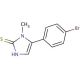 5-(4-bromophenyl)-1-methyl-1H-imidazole-2-thiol - chemical structure image