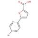5-(4-Bromophenyl)-2-furoic acid (CAS 52938-96-2) - chemical structure image