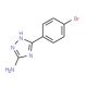 5-(4-bromophenyl)-4H-1,2,4-triazol-3-amine (CAS 54464-13-0) - chemical structure image