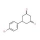 5-(4-Bromophenyl)cyclohexane-1,3-dione (CAS 239132-48-0) - chemical structure image