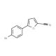 5-(4-Bromophenyl)furan-2-carbonitrile (CAS 57667-10-4) - chemical structure image