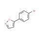 5-(4-Bromophenyl)isoxazole (CAS 7064-31-5) - chemical structure image