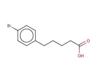 5-(4-bromophenyl)pentanoic acid (CAS 22647-95-6) - chemical structure image