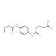 5-[4-(Butyrylamino)anilino]-5-oxopentanoic acid - chemical structure image
