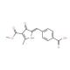 5-(4-Carboxy-benzylidene)-2-methyl-4-oxo-4,5-dihydro-1H-pyrrole-3-carboxylic acid methyl ester - chemical structure image