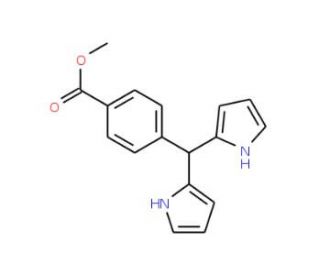 5-(4-Carboxymethylphenyl)dipyrromethane (under argon) (CAS 167482-99-7) - chemical structure image
