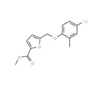 5-(4-Chloro-2-methyl-phenoxymethyl)-furan-2-carboxylic acid methyl ester - chemical structure image