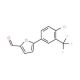 5-(4-Chloro-3-trifluoromethyl-phenyl)-furan-2-carbaldehyde - chemical structure image