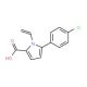 5-(4-Chloro-phenyl)-1-vinyl-1H-pyrrole-2-carboxylic acid - chemical structure image