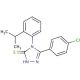 5-(4-Chloro-phenyl)-4-(2-isopropyl-phenyl)-4H-[1,2,4]triazole-3-thiol - chemical structure image
