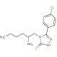 5-(4-Chloro-phenyl)-4-(2-methyl-hexyl)-4H-[1,2,4]triazole-3-thiol - chemical structure image