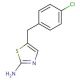 5-(4-chlorobenzyl)-1,3-thiazol-2-amine - chemical structure image