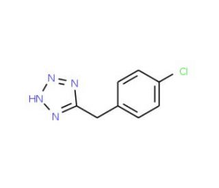 5-(4-Chlorobenzyl)-1H-tetrazole (CAS 14064-61-0) - chemical structure image