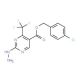 5-(4-Chlorobenzyloxycarbonyl)-4-(trifluoromethyl)-pyrimidin-2-yl hydrazine (CAS 175137-33-4) - chemical structure image