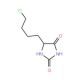 5-(4-Chlorobutyl)imidazolidine-2,4-dione (CAS 40126-55-4) - chemical structure image