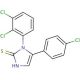 5-(4-chlorophenyl)-1-(2,3-dichlorophenyl)-1H-imidazole-2-thiol - chemical structure image