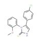 5-(4-chlorophenyl)-1-(2-methoxyphenyl)-1H-imidazole-2-thiol - chemical structure image