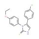 5-(4-chlorophenyl)-1-(4-ethoxyphenyl)-1H-imidazole-2-thiol - chemical structure image