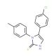 5-(4-chlorophenyl)-1-(4-methylphenyl)-1H-imidazole-2-thiol - chemical structure image