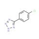 5-(4-Chlorophenyl)-1H-tetrazole (CAS 16687-61-9) - chemical structure image