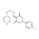 5-(4-Chlorophenyl)-2-{[(2-piperazin-1-ylethyl)-amino]methylene}cyclohexane-1,3-dione - chemical structure image