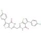 5-(4-chlorophenyl)-2-{[5-(4-chlorophenyl)-4-oxo-3,4-dihydrothieno[2,3-d]pyrimidin-2-yl]methyl}thieno[2,3-d]pyrimidin-4(3H)-on