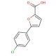5-(4-Chlorophenyl)-2-furoic acid (CAS 41019-45-8) - chemical structure image