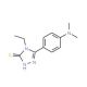 5-[4-(Dimethylamino)phenyl]-4-ethyl-4H-1,2,4-triazole-3-thiol (CAS 724749-06-8) - chemical structure image