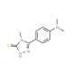 5-[4-(Dimethylamino)phenyl]-4-methyl-4H-1,2,4-triazole-3-thiol (CAS 724749-05-7) - chemical structure image