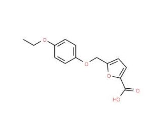 5-(4-Ethoxy-phenoxymethyl)-furan-2-carboxylic acid - chemical structure image